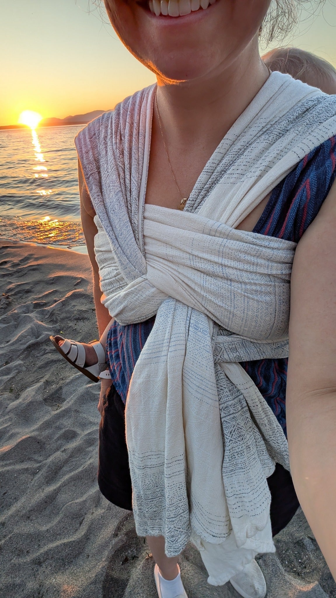 Didymos Woven Wrap Prima Shades of Blue Nicole Montes