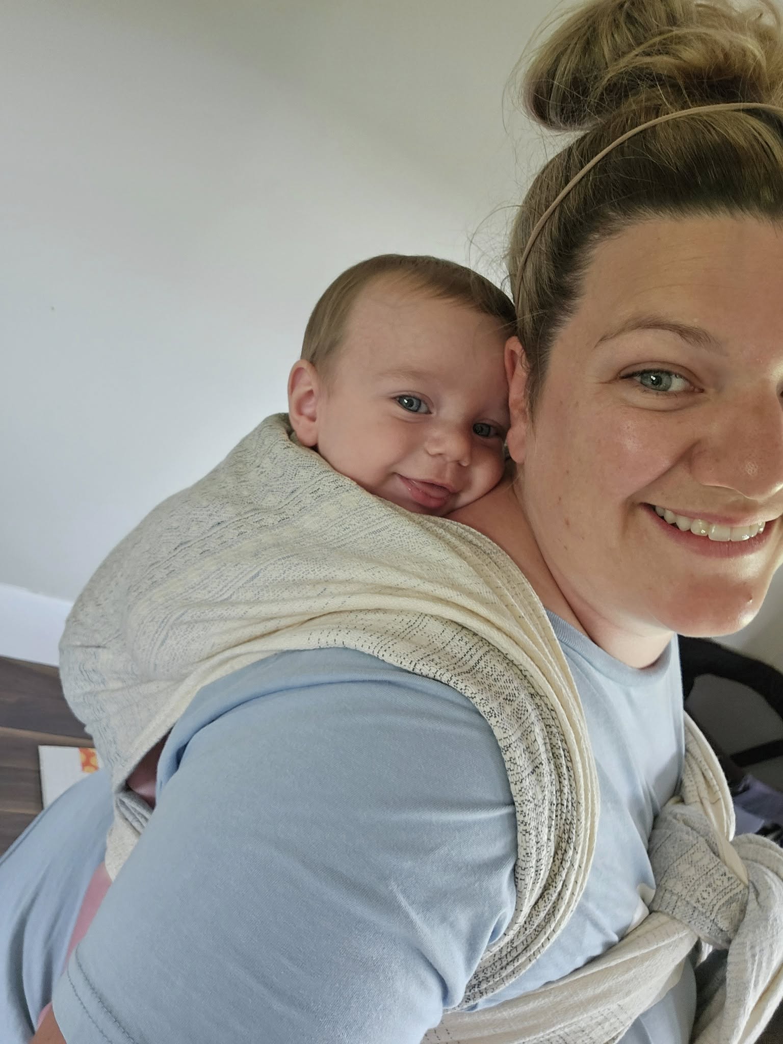 Didymos Woven Wrap Prima Shades of Blue Jessica Reed