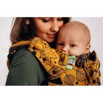 Under the Leaves Golden Autumn Drool Pads Reach Straps