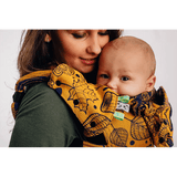 Under the Leaves Golden Autumn Drool Pads Reach Straps
