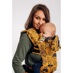 Under The Leaves - Golden Autumn Drool Pads & Reach Straps by LennyLamb - Baby Carrier AccessoriesLittle Zen One5907557749176