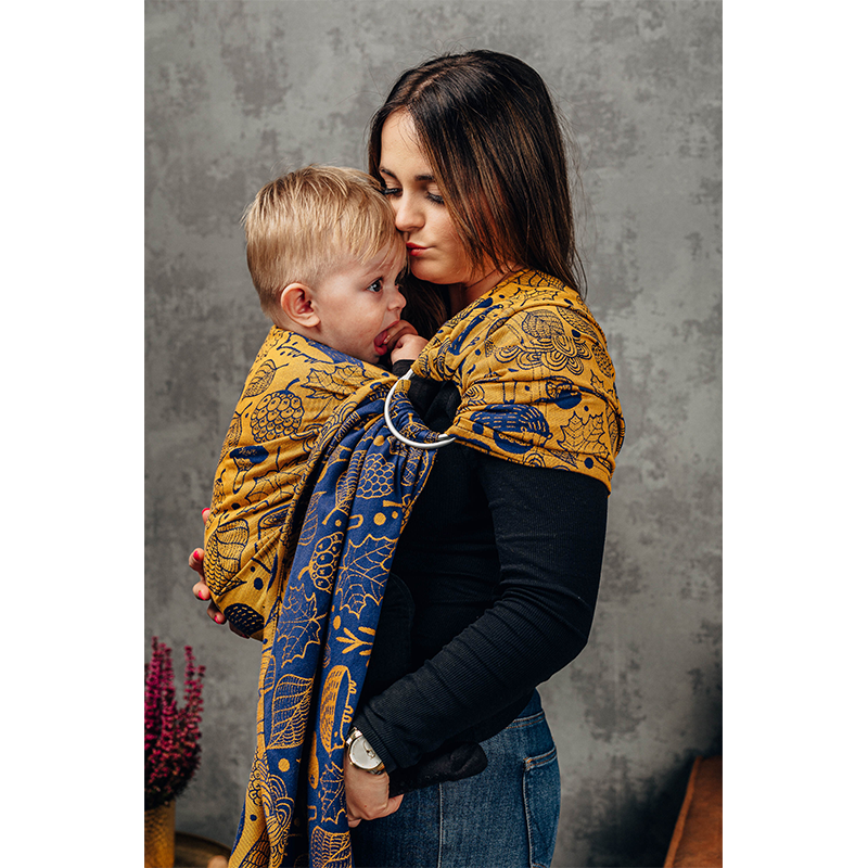 Under the Leaves Golden Autumn Ring Sling