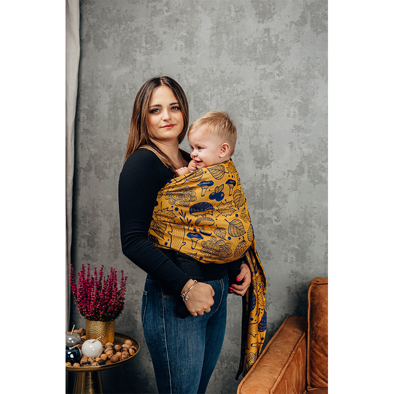 Under the Leaves Golden Autumn Ring Sling