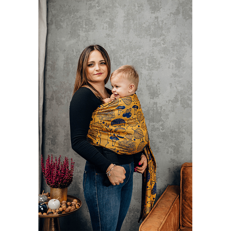 Under The Leaves Golden Autumn Ring Sling by LennyLamb - Ring SlingLittle Zen One5907557747226