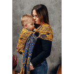 Under The Leaves Golden Autumn Ring Sling by LennyLamb - Ring SlingLittle Zen One5907557747226