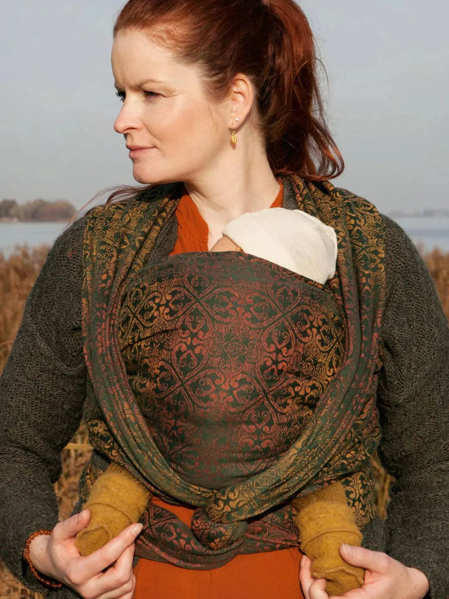 Victoriana Hunter Woven Wrap by Oscha - Woven WrapLittle Zen One66326608