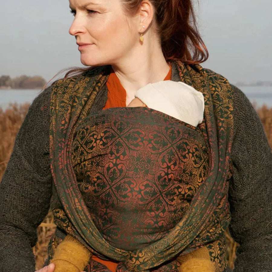 Victoriana Hunter Woven Wrap by Oscha - Woven WrapLittle Zen One66326608