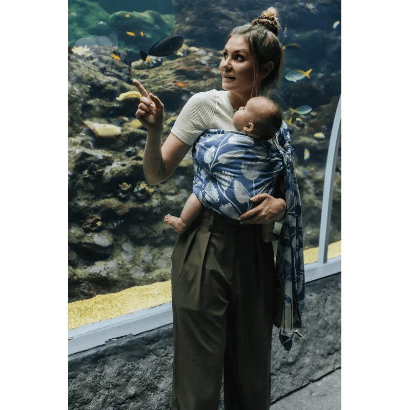 Viridiflora Royal Baby Ring Sling by LennyLamb - Ring SlingLittle Zen One5907557784993