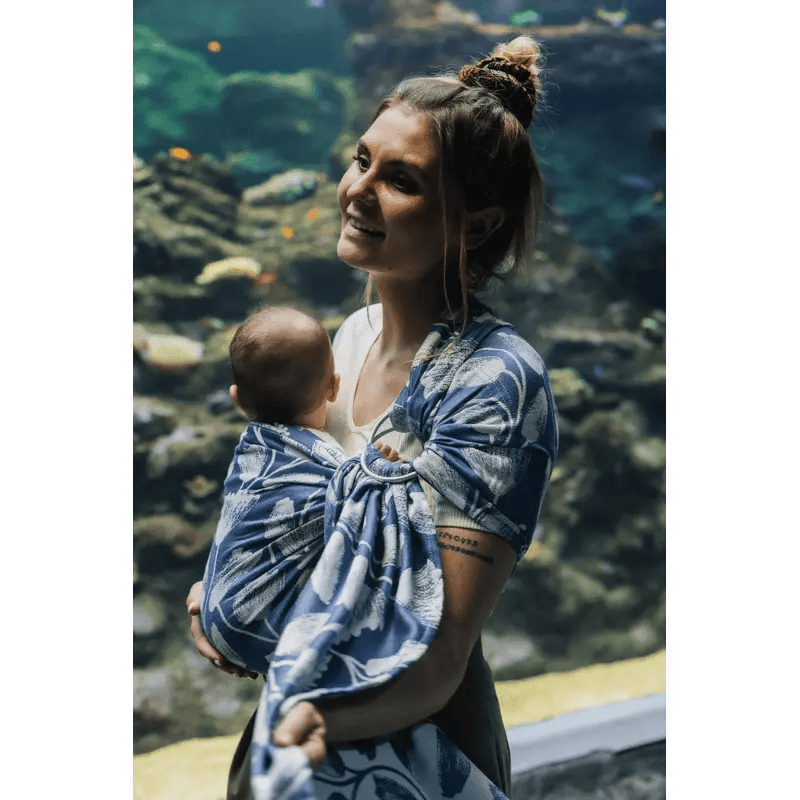 Viridiflora Royal Baby Ring Sling by LennyLamb - Ring SlingLittle Zen One5907557784993
