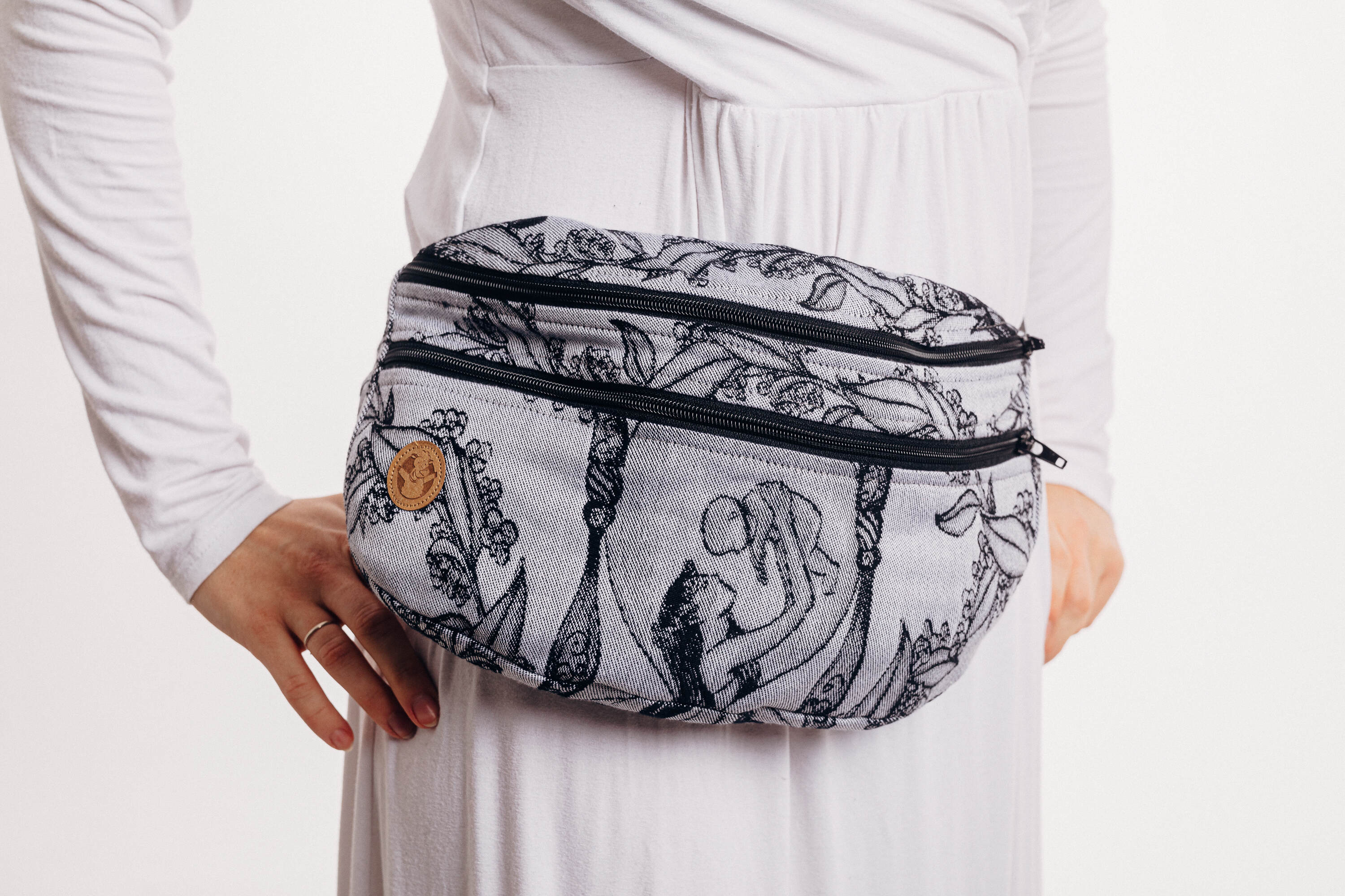 Time Large Waist Bag by LennyLamb LennyLamb at Little Zen One