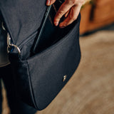 Peacock's Tail Black Opal 2 in 1 City Bag by LennyLamb