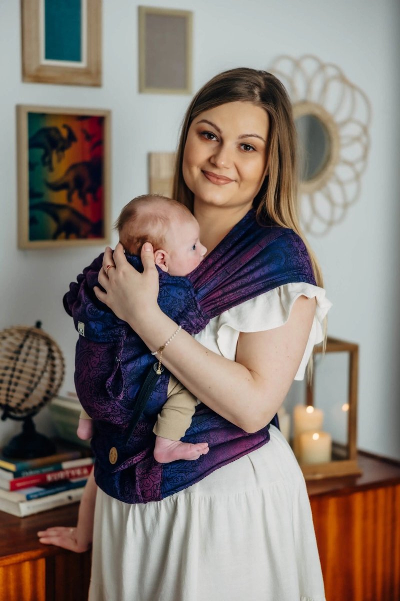 Wild Wine Bouquet LennyHybrid Half Buckle by LennyLamb - Half Buckle CarrierLittle Zen One5907557784177