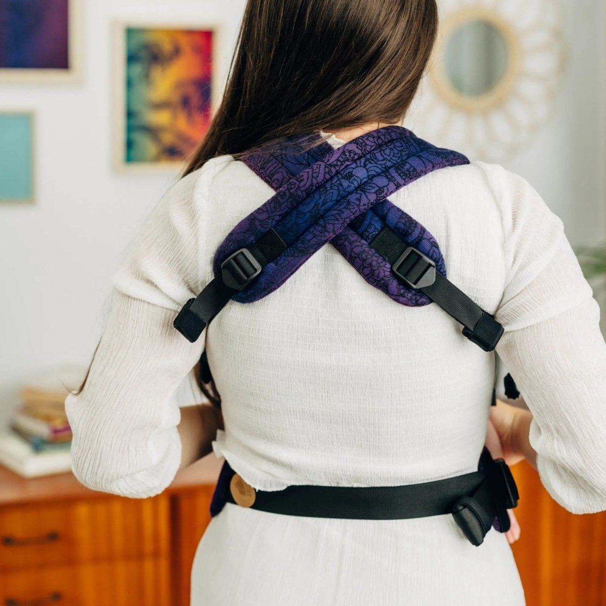 Wild Wine Bouquet LennyLight Baby Carrier by LennyLamb - Buckle CarrierLittle Zen One5907557780278