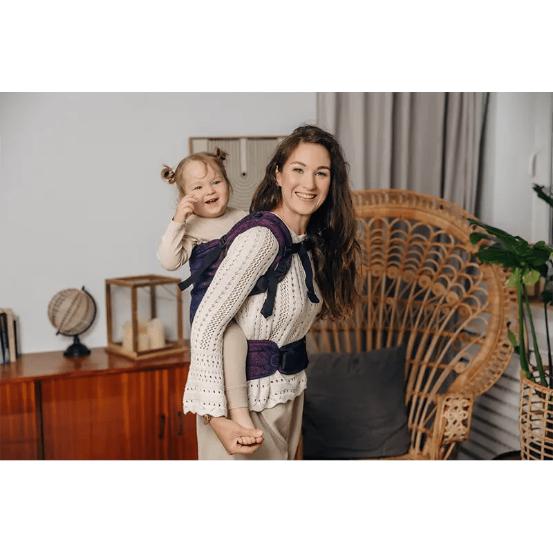 Wild Wine Bouquet LennyPreschool Carrier by LennyLamb - Buckle CarrierLittle Zen One5907557786379