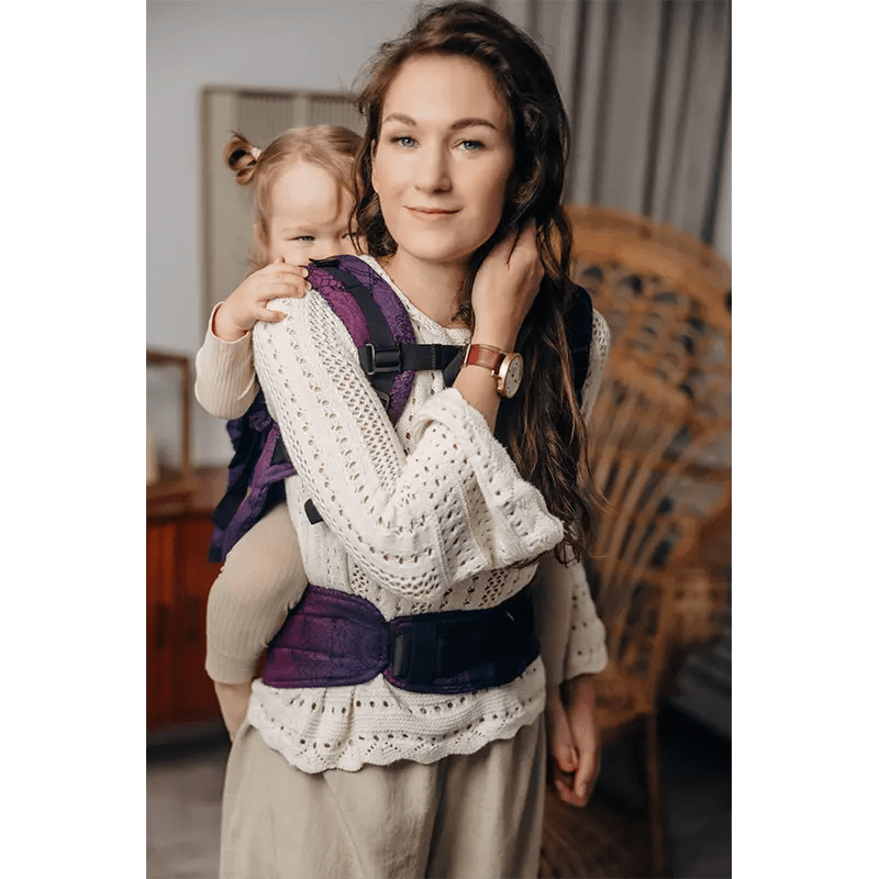 Wild Wine Bouquet LennyPreschool Carrier by LennyLamb - Buckle CarrierLittle Zen One5907557786379