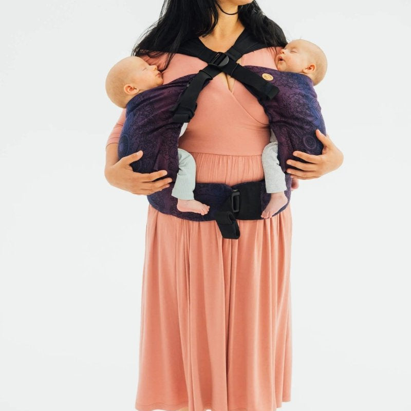 Wild Wine Bouquet Lennytwin Carrier by LennyLamb Twin Carrier