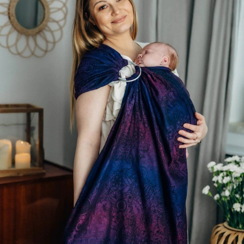 Wild Wine Bouquet Ring Sling by LennyLamb - Ring SlingLittle Zen One5907557784115