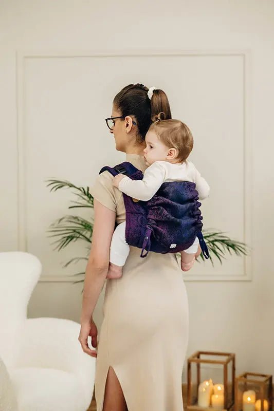 Wild Wine Bouquet Toddler Onbuhimo PRO by Lennylamb - OnbuhimoLittle Zen One78697040