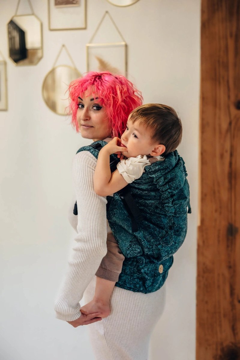 Wild Wine Ivy LennyPreschool Carrier by LennyLamb - Buckle CarrierLittle Zen One5907557782357