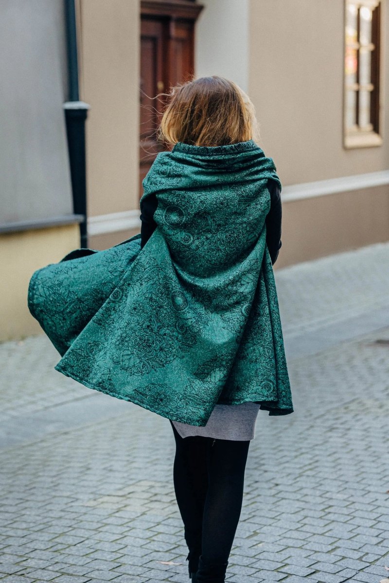 Wild Wine Ivy Long Cardigan