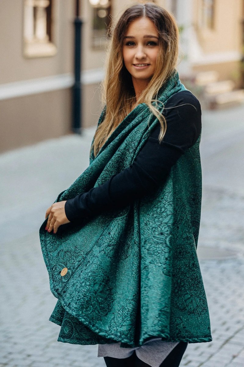 Wild Wine Ivy Long Cardigan by LennyLamb - Babywearing OuterwearLittle Zen One5907557767231