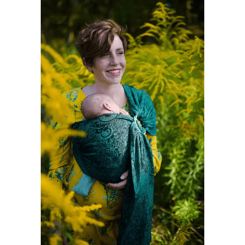 Wild Wine Ivy Ring Sling by LennyLamb - Ring SlingLittle Zen One5907557766586