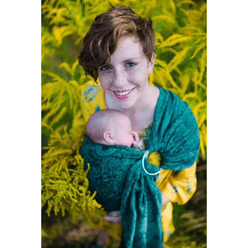 Wild Wine Ivy Ring Sling by LennyLamb - Ring SlingLittle Zen One5907557766586