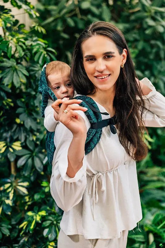 Wild Wine Ivy Toddler Onbuhimo PRO by Lennylamb - OnbuhimoLittle Zen One5907557789608