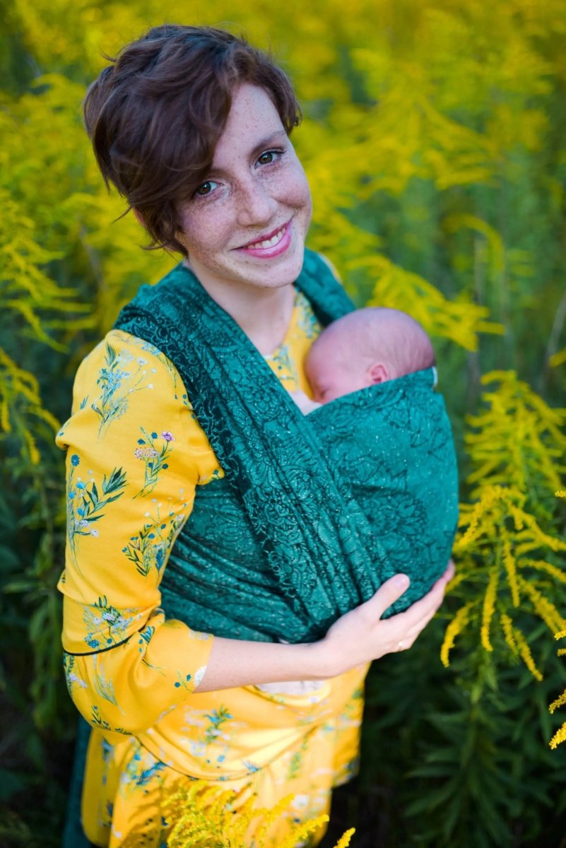 Wild Wine Ivy Woven Wrap