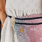 Wild Wine Vineyard Large Waist Bag by LennyLamb Bags