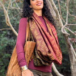 Willow Astralis Infinity Loop Scarf by Oscha Oscha at Little Zen One