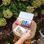 Winter Village Watercolor Painting Kit