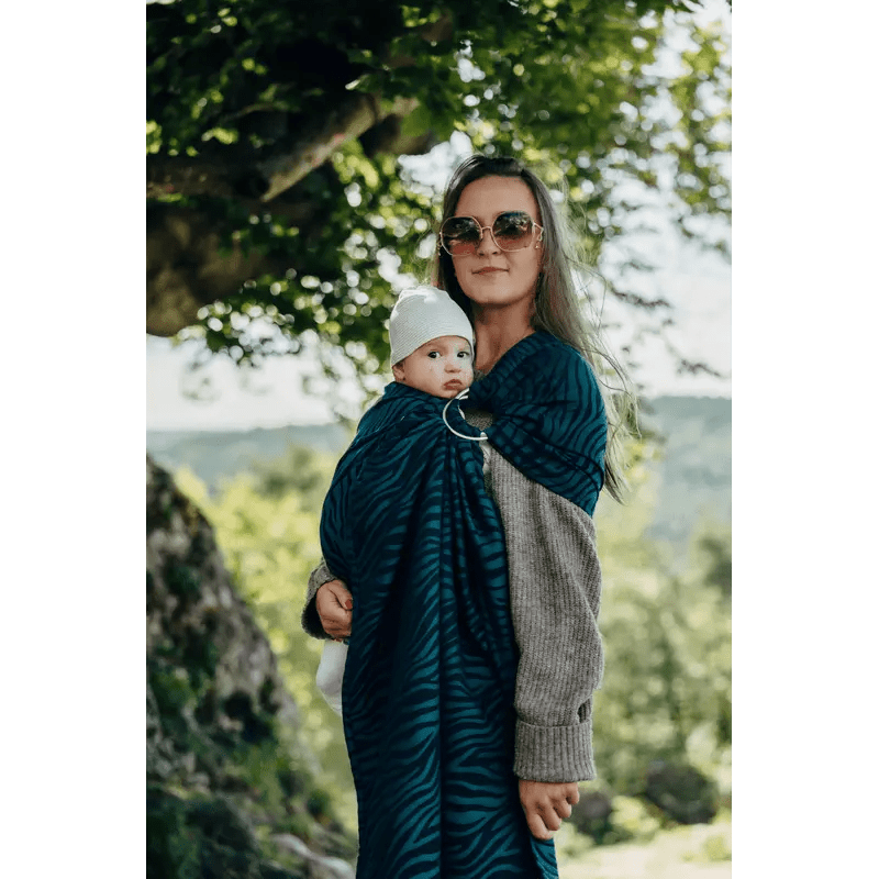 Zebra Savanna Ring Sling by LennyLamb - Ring SlingLittle Zen One5907557787215