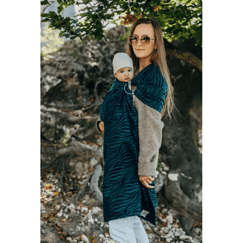 Zebra Savanna Ring Sling by LennyLamb - Ring SlingLittle Zen One5907557787215