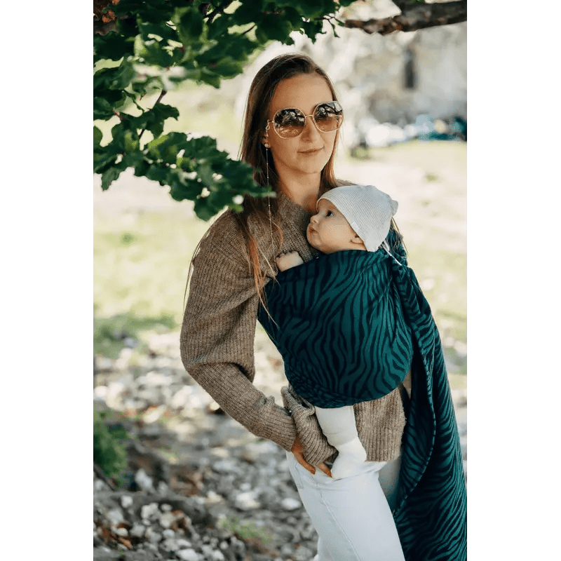 Zebra Savanna Ring Sling by LennyLamb - Ring SlingLittle Zen One5907557787215