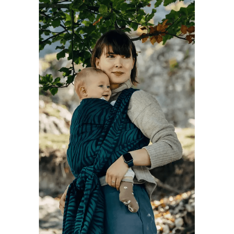 Zebra Savanna Woven Wrap by Lennylamb - Woven WrapLittle Zen One5907557787222