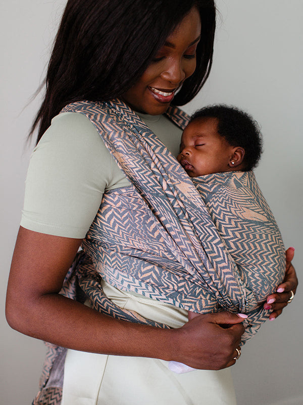Zorro Fades Woven Wrap by Oscha Oscha at Little Zen One