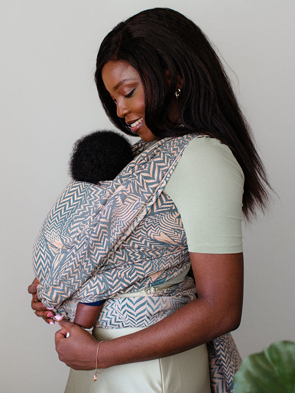 Zorro Fades Woven Wrap by Oscha Oscha at Little Zen One