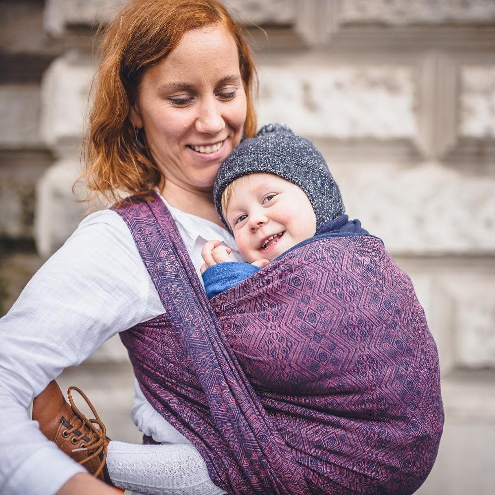 1975 Blue Tango Merino Silk Woven Wrap by Didymos - Woven WrapLittle Zen One4149513605