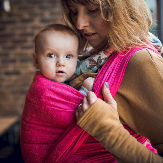 1975 Fandango merino silk Woven Wrap by Didymos - Woven WrapLittle Zen One