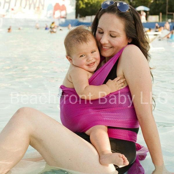 Beachfront Baby Water Wrap Passionberry Pink-Water Carrier-Beachfront Baby-canada and usa-Little Zen One-1