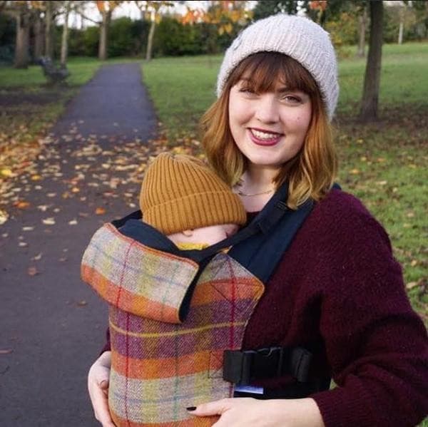 Integra Baby Carrier Harris Tweed Fauna-Buckle Carrier-Integra-canada and usa-Little Zen One-6