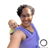 Ada Amethyst Azure Woven Wrap by Didymos - Woven WrapLittle Zen One67467088