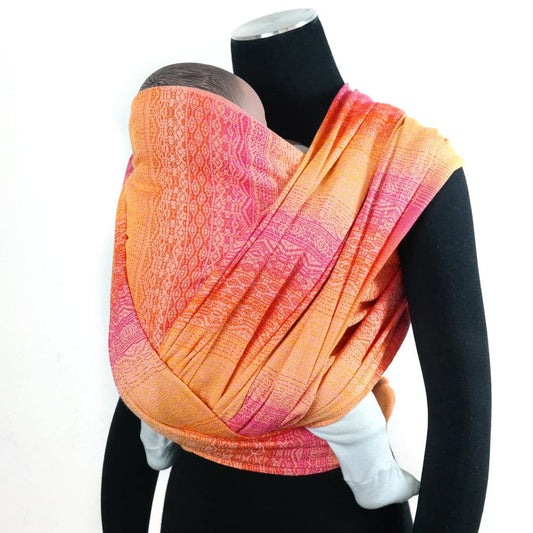 Ada Peach Woven Wrap by Didymos - Woven WrapLittle Zen One