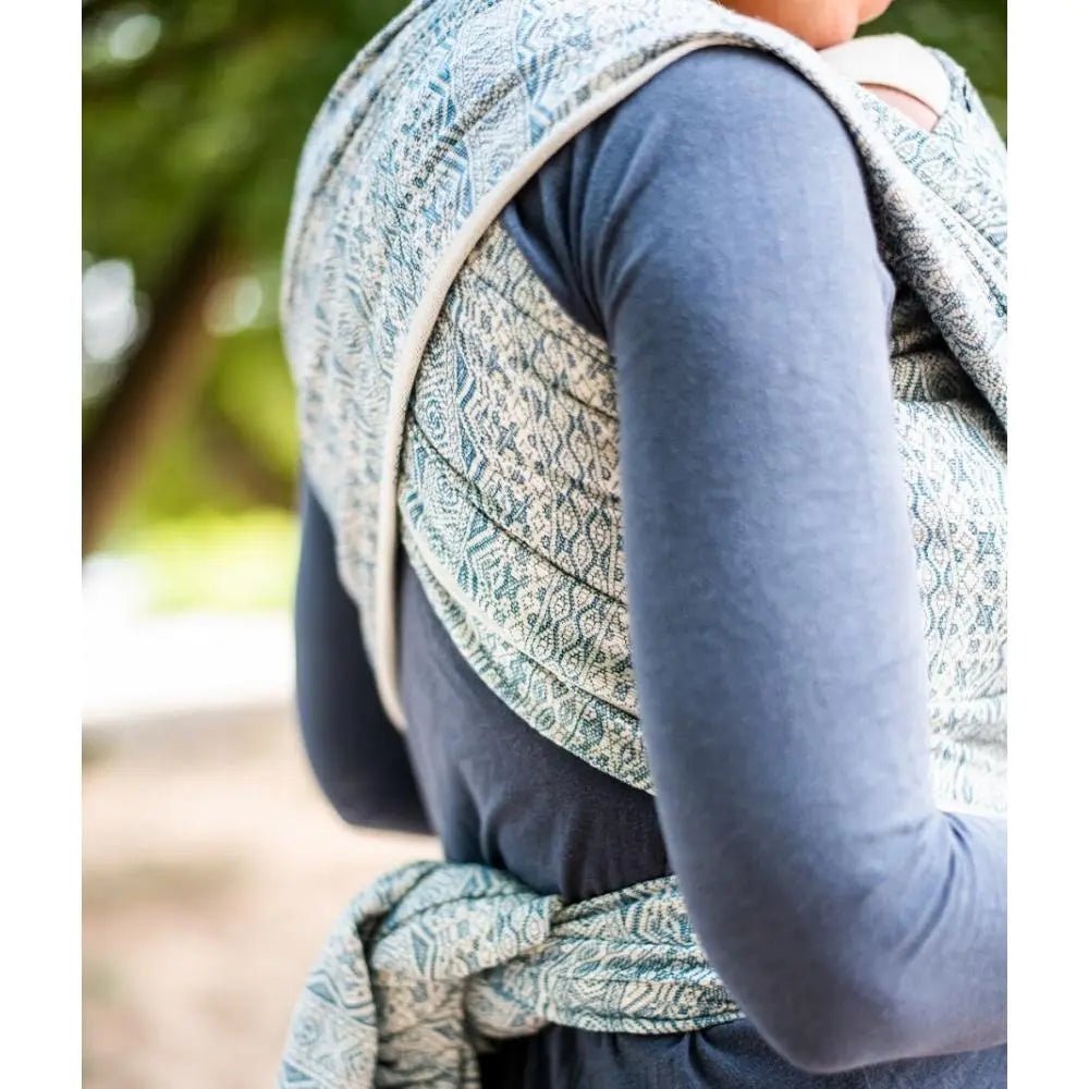 Ada Petrol Woven Wrap
