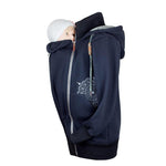 Angel Wings Babywearing Hoodie Black - Babywearing OuterwearLittle Zen One4136305198