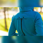 Angel Wings Babywearing Hoodie Blue - Babywearing OuterwearLittle Zen One4157017433