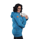 Angel Wings Babywearing Hoodie Blue - Babywearing OuterwearLittle Zen One4157017433