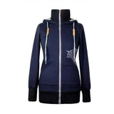Angel Wings Babywearing Hoodie Navy Blue Babywearing Outerwear