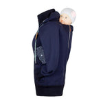 Angel Wings Babywearing Hoodie Navy Blue-Babywearing Outerwear-Angel Wings-canada and usa-Little Zen One-5